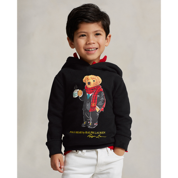 Polo Ralph Lauren Kids' Lunar New Year Polo Bear Hoodie In Polo Black |  ModeSens