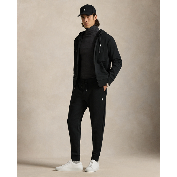 Ralph Lauren Double-knit Jogger Pant In Polo Black