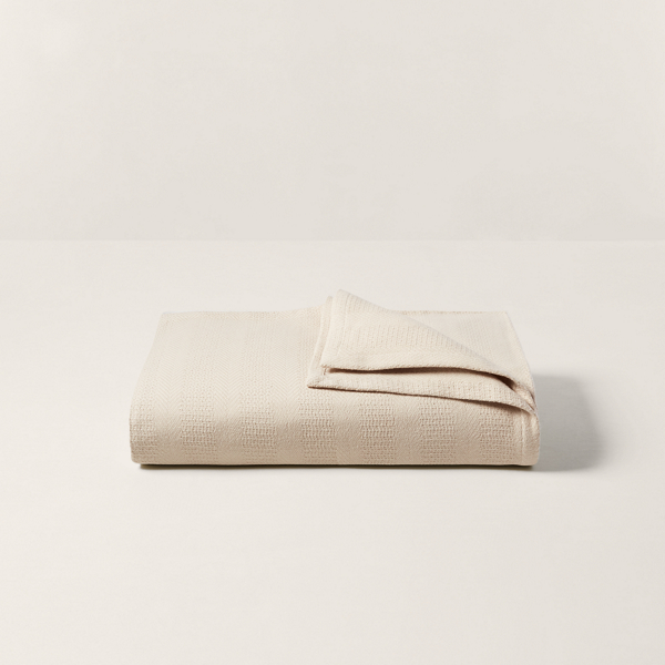 Ralph Lauren Conor Bed Blanket In Coastal Sand