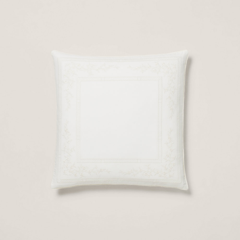 Ralph Lauren Yves Throw Pillow In White