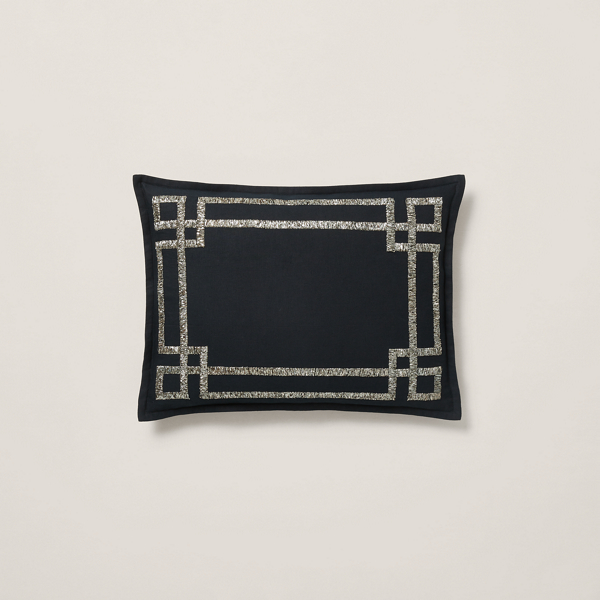 Ralph Lauren Cormac Throw Pillow In Black