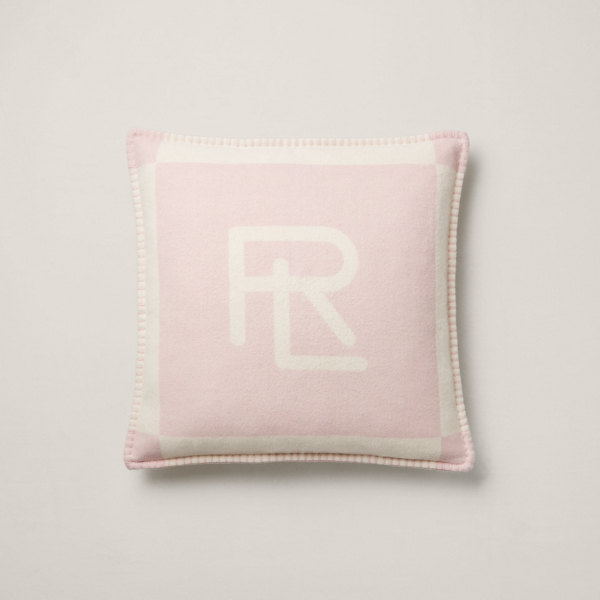 Polo Ralph Lauren Northam Throw Pillow In Lilac/cream