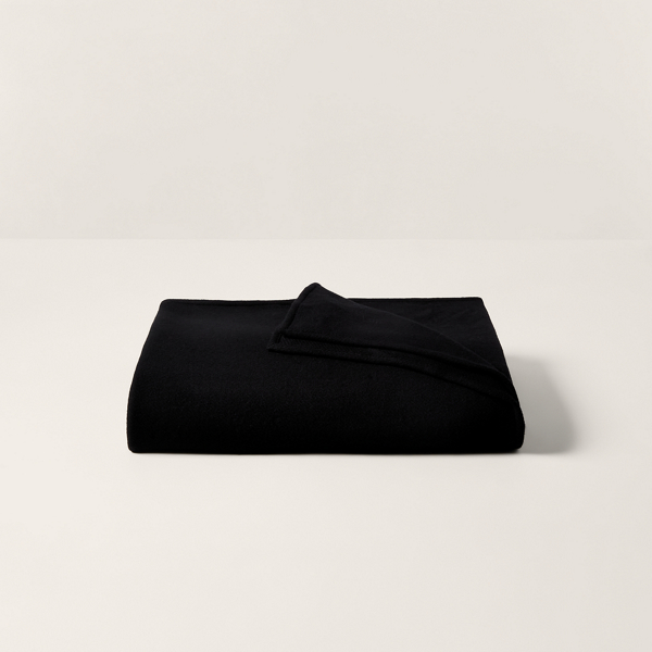 Ralph Lauren Hayes Bed Blanket In Black