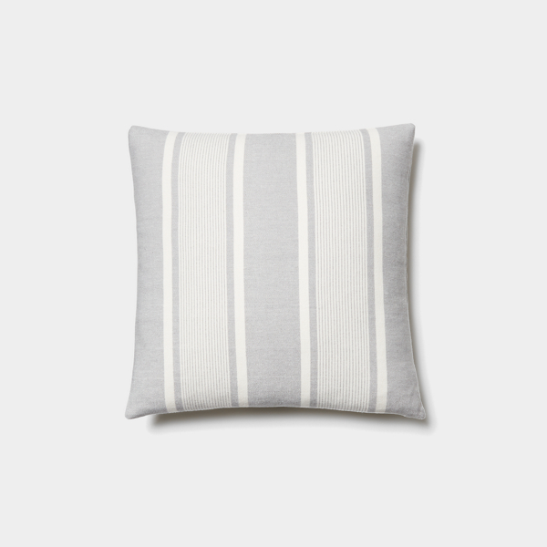 Ralph Lauren Caton Throw Pillow In Charcoal