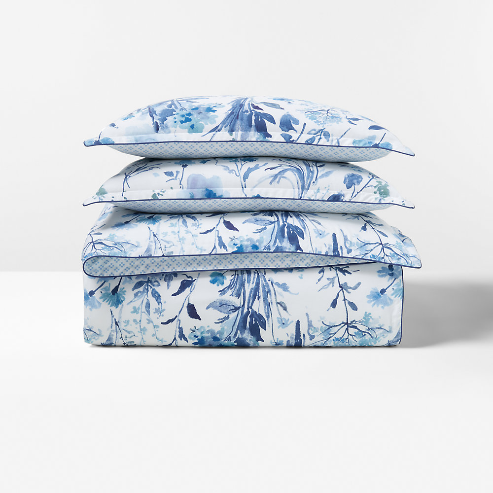 Ralph Lauren Marguerite Floral Comforter Set In Blue