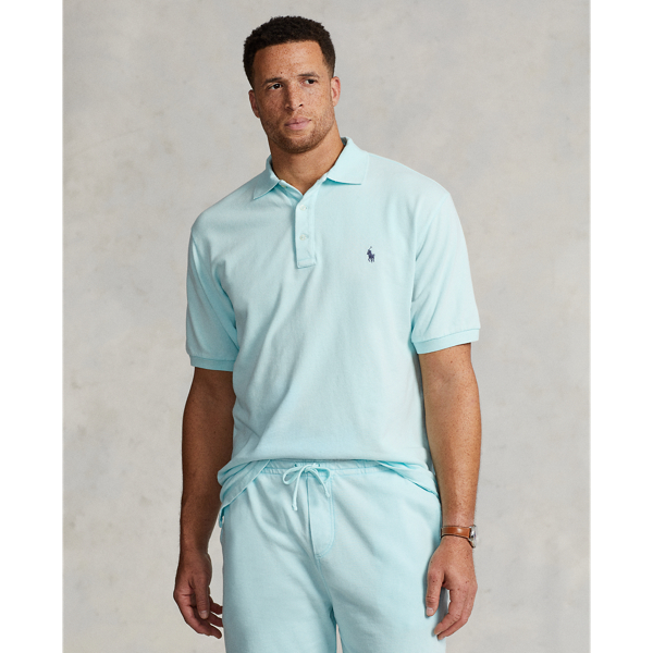 Polo Ralph Lauren Spa Terry Polo Shirt In Island Aqua