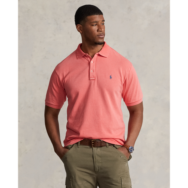 Polo Ralph Lauren Spa Terry Polo Shirt In Red Reef