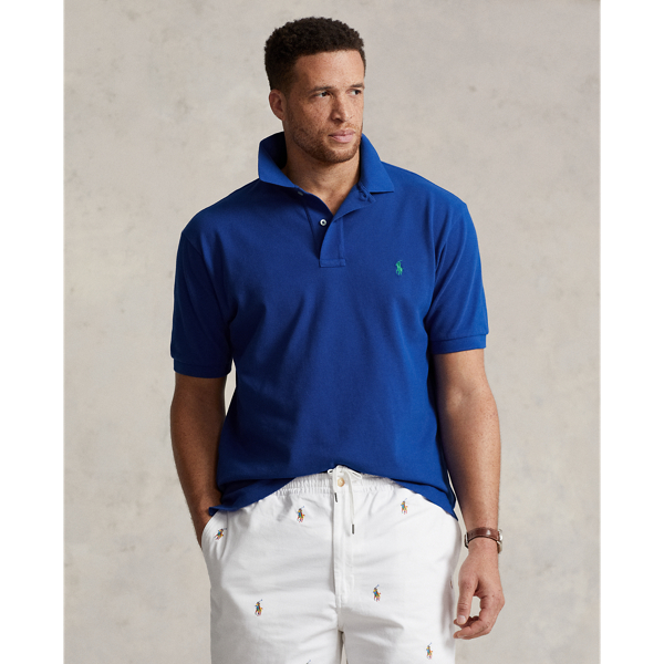 Polo Ralph Lauren The Iconic Mesh Polo Shirt In Sapphire Star