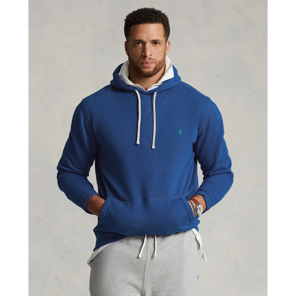 Polo ralph lauren online navy blue fleece hoodie