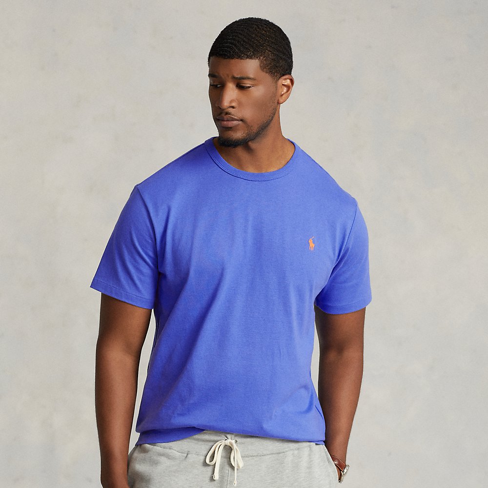 Polo Ralph Lauren Heavyweight Jersey T-shirt In Maidstone Blue