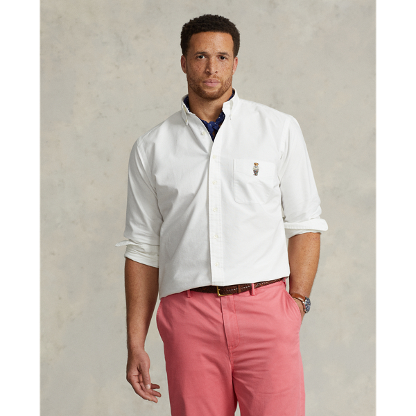 Polo bear oxford outlet shirt