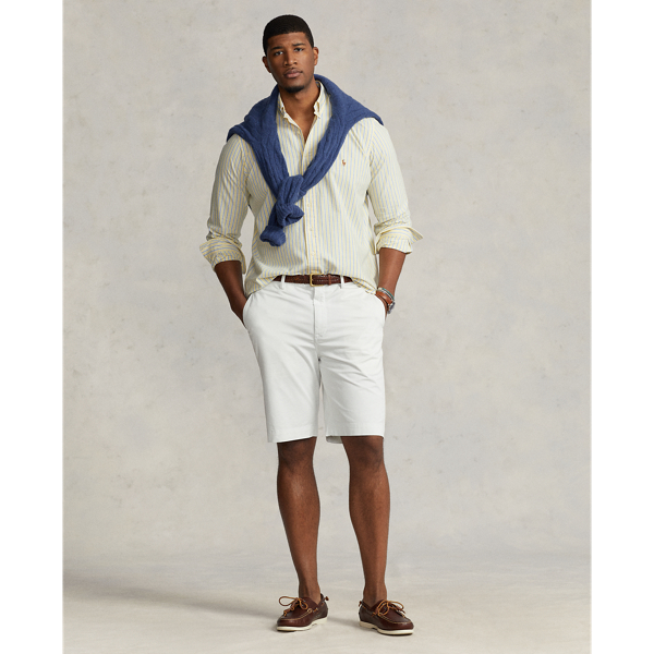 Polo Ralph Lauren Stretch Classic Fit Chino Short In Deckwash White
