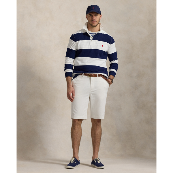 Grandes Tailles - Short chino stretch coupe classique - Big & Tall - Modalova