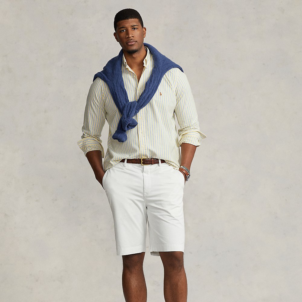 Polo Ralph Lauren Stretch Classic Fit Chino Short In Deckwash White