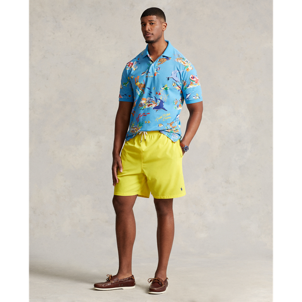 Polo Ralph Lauren Traveler Stretch Swim Trunk In Transparent