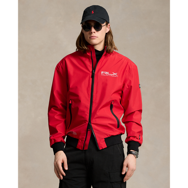 Ralph Lauren Water-repellent Jacket In Red