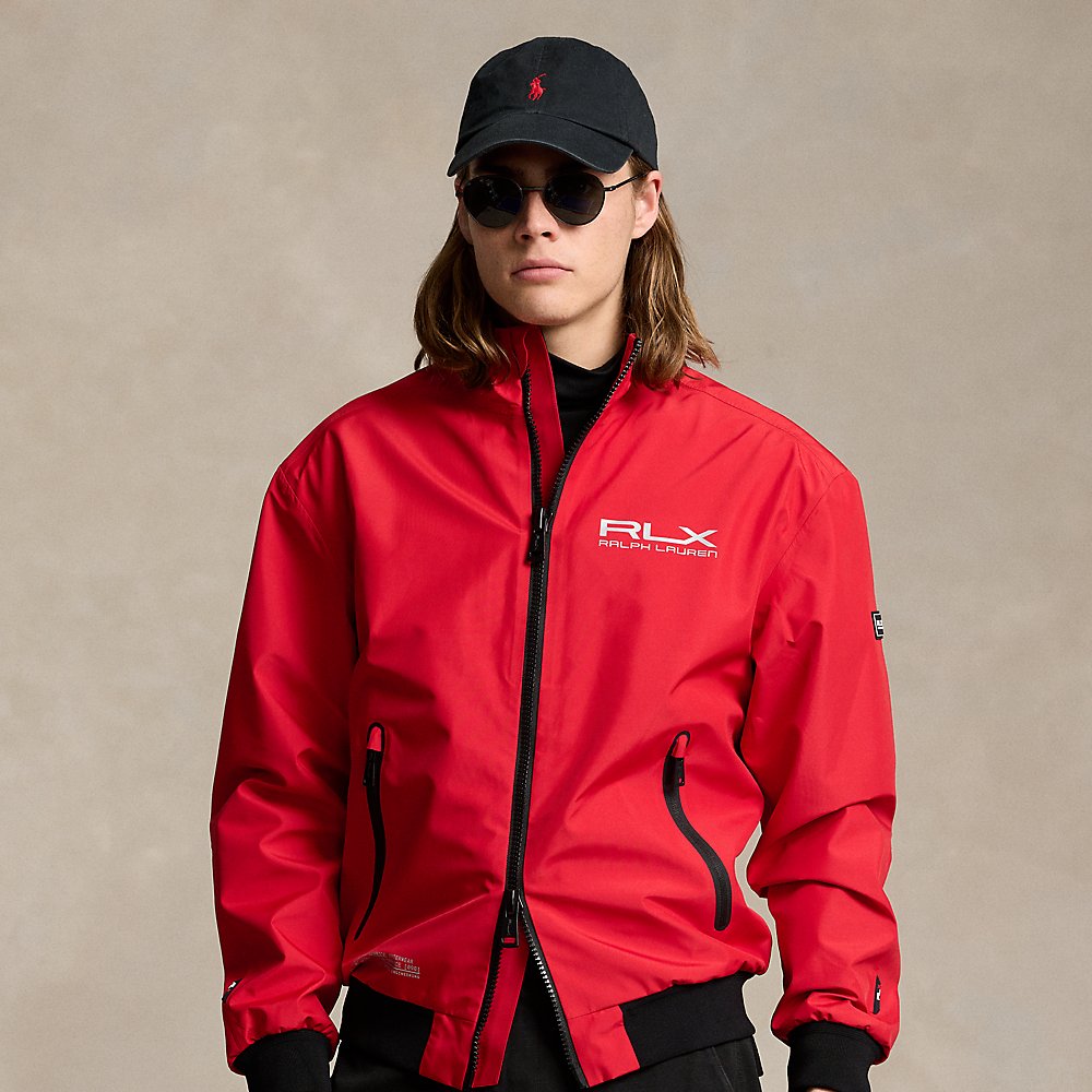 Ralph Lauren Water-repellent Jacket In Red