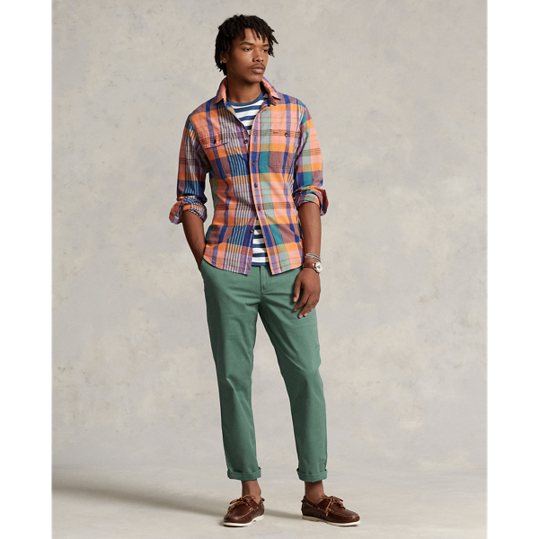 Ralph Lauren Polo Prepster Classic Fit Chino Pant In Washed Forest