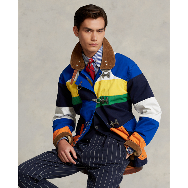 Ralph lauren patchwork jacket best sale