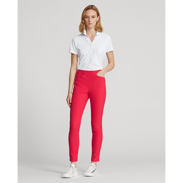 Rlx Golf Stretch Athletic Pant In Hardy Red