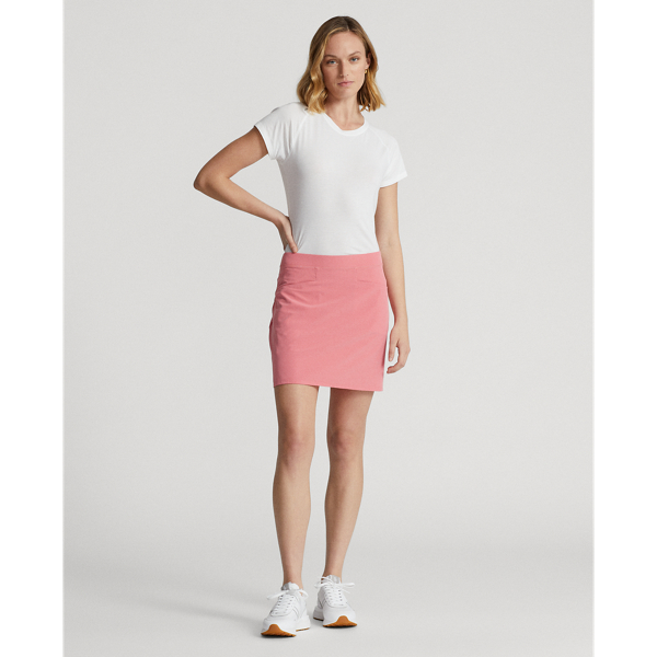 Rlx Golf Back-pleated Stretch Skort In Desert Rose