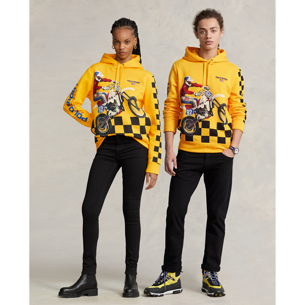 Polo Sport Motocross Print Hoodie The Hoxton Trend