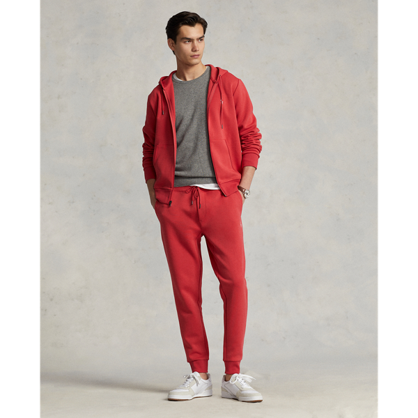 Ralph Lauren Double-knit Jogger Pant In Starboard Red