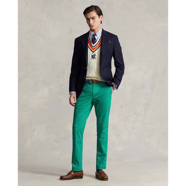 Polo Ralph Lauren Stretch Slim Fit Performance Chino Pant In Cruise Green |  ModeSens