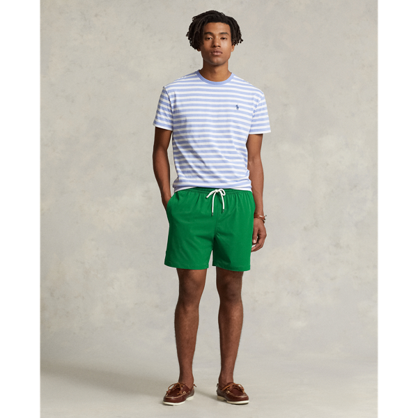 Polo Ralph Lauren 5.75-inch Traveler Classic Swim Trunk In Primary Green
