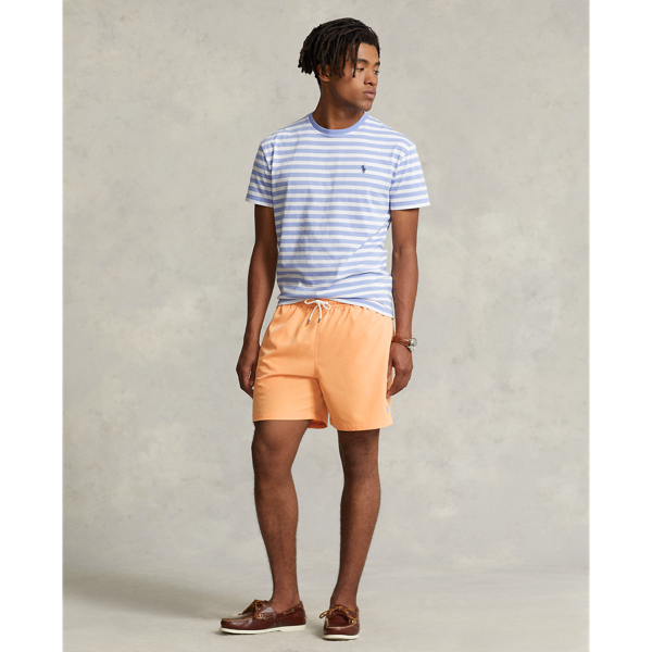 Polo Ralph Lauren 5.75-inch Traveler Classic Swim Trunk In Fair Orange
