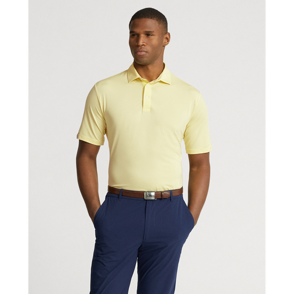 Rlx Golf Classic Fit Performance Polo Shirt In Bristol Yellow