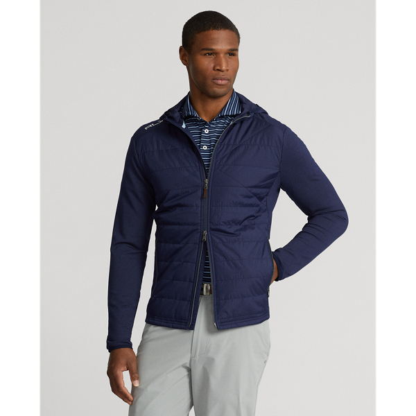 Rlx golf paneled hot sale stretch wool jacket