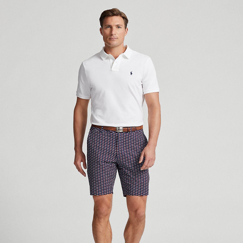Rlx Golf 9-inch Tailored Fit Featherweight Short In Rl 2000 Red