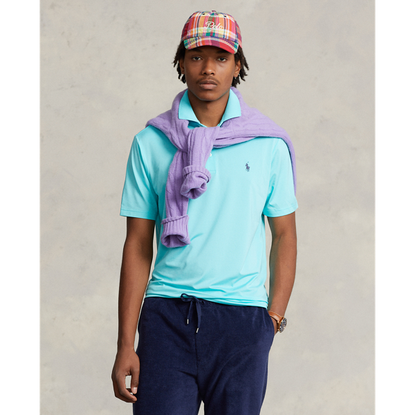 Ralph Lauren Classic Fit Performance Polo Shirt In Vacation Blue | ModeSens