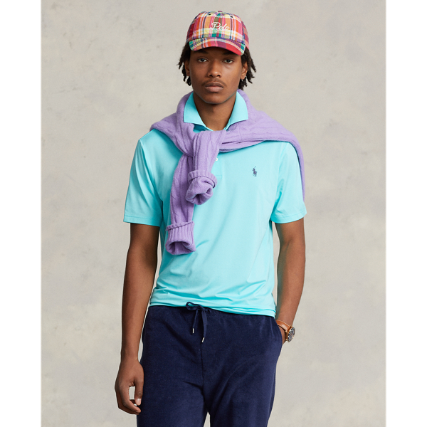 Polo Ralph Lauren Classic Fit Performance Polo Shirt In Vacation Blue
