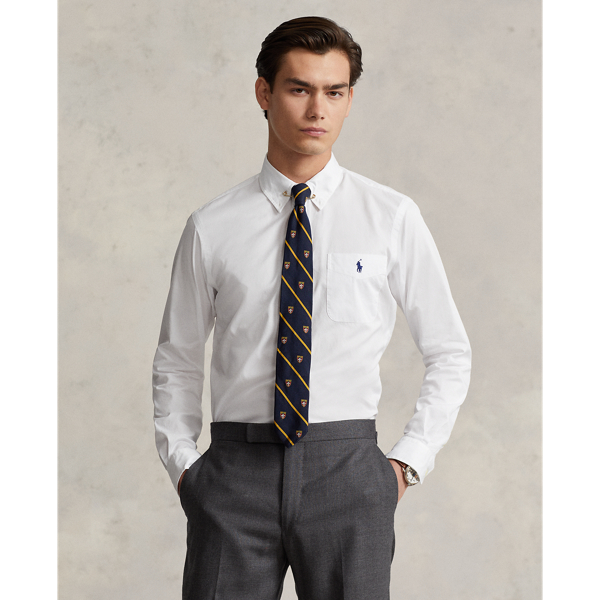 Polo featherweight twill sales shirt