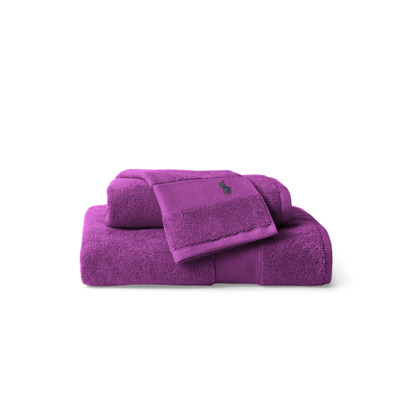 Shop Ralph Lauren The Polo Towel & Mat In Paloma Purple