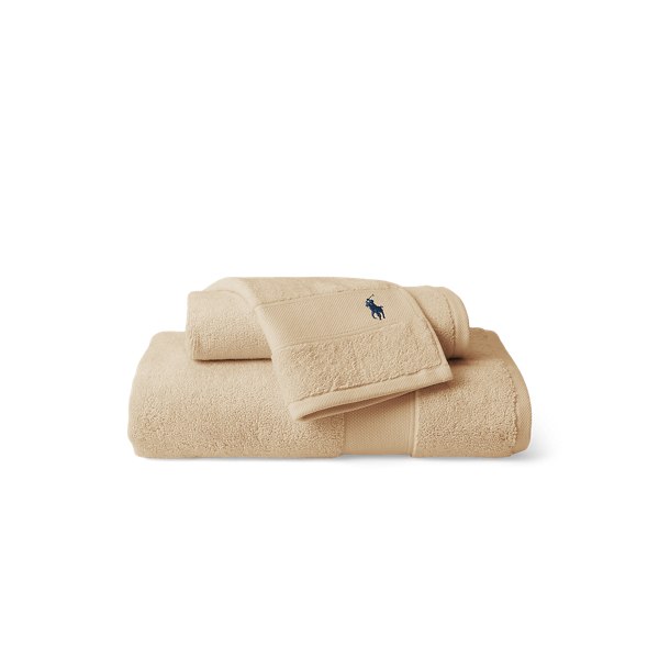 Shop Ralph Lauren The Polo Towel & Mat In Pale Oak