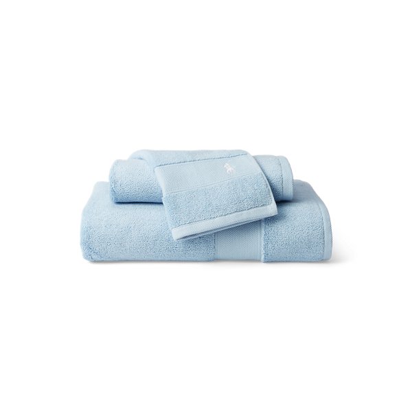 Shop Ralph Lauren The Polo Towel & Mat In Office Blue