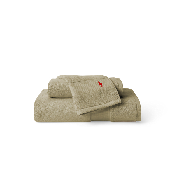 Shop Ralph Lauren The Polo Towel & Mat In Sage