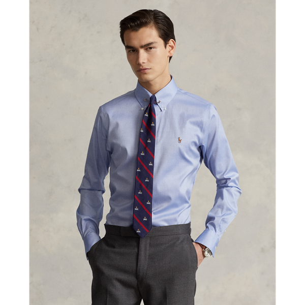 Chemise Oxford ajustée - Polo Ralph Lauren - Modalova