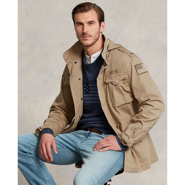 Polo Ralph Lauren The Iconic Field Jacket In Desert Khaki