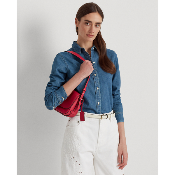 Ralph Lauren Shoulder Bag Lauren  Woman Color Fuchsia In Sport Pink