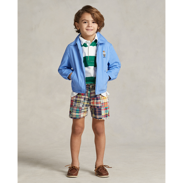 Polo madras shorts online