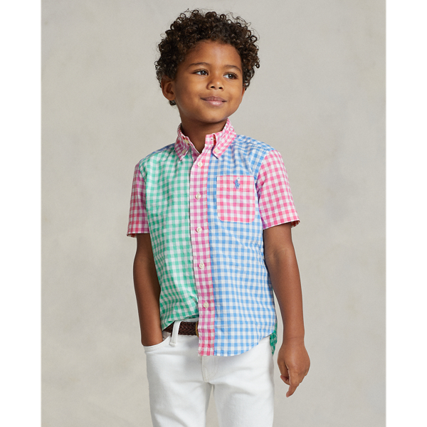 POLO RALPH LAUREN POPLIN SHORT-SLEEVE FUN SHIRT