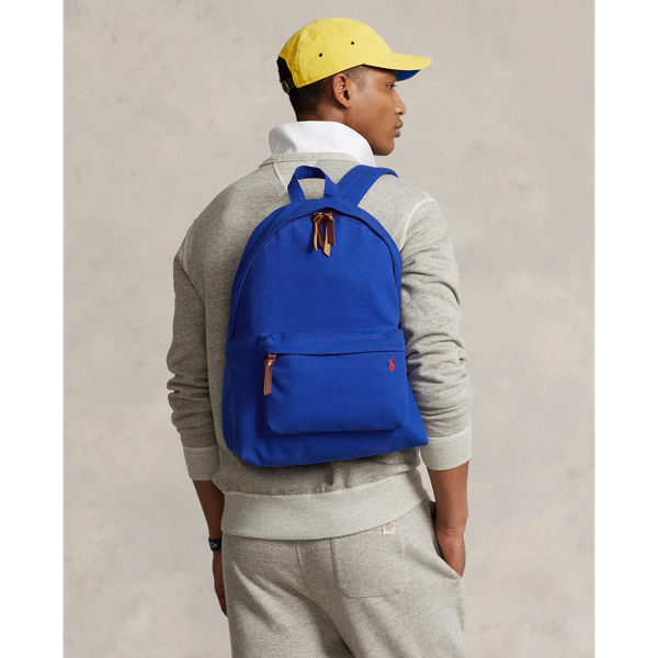 Ralph Lauren Canvas Backpack In City Royal