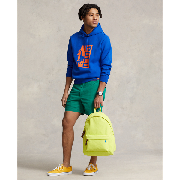Ralph Lauren Canvas Backpack In Safety Yellow