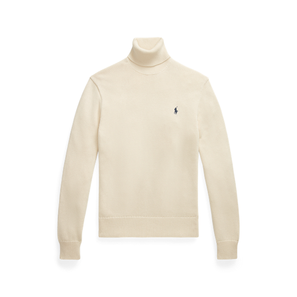 Cotton Roll Neck Jumper