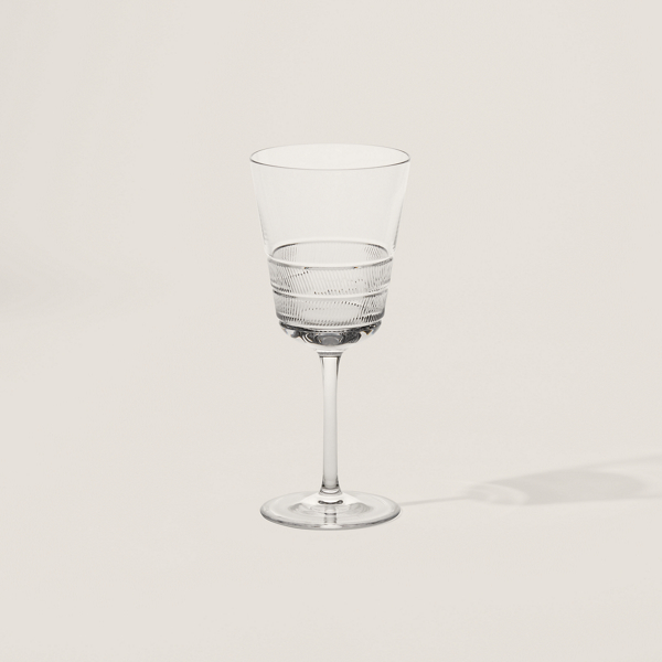 Ralph Lauren Remy Red Wine Glass In Transparent