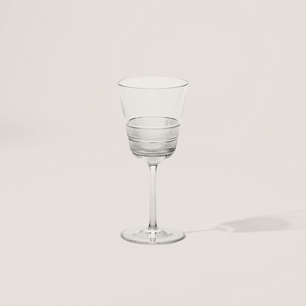 Polo Ralph Lauren Remy White Wine Glass In Clear
